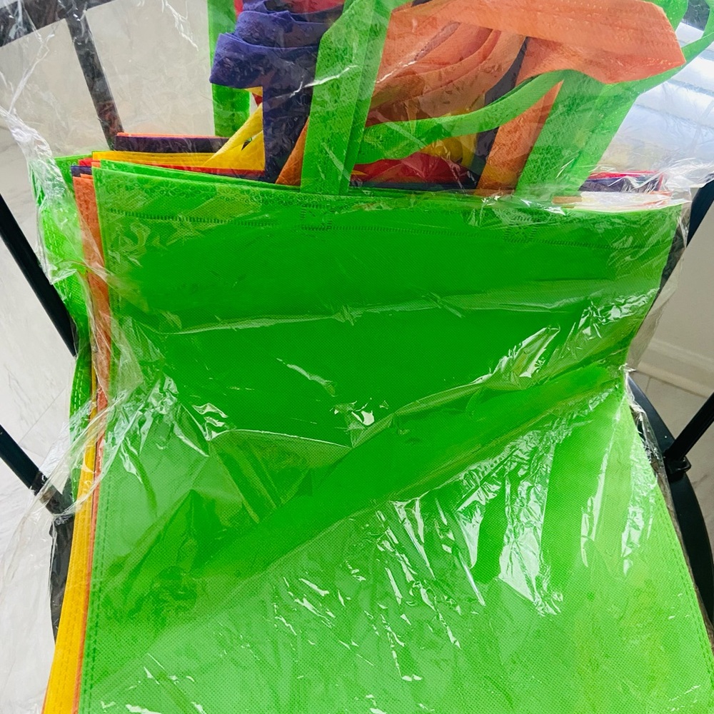 Party bags in assorted colors!